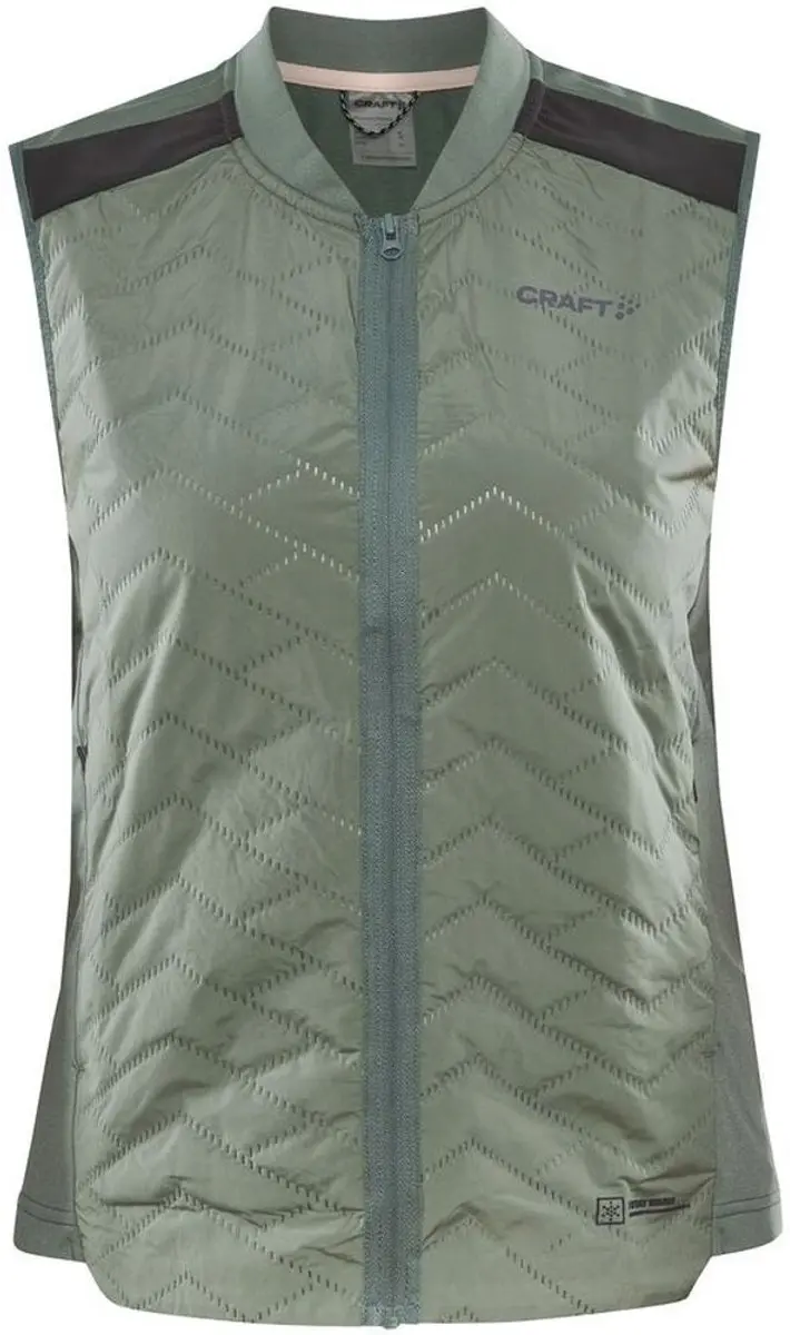 Craft ADV SubZ 4 Dames Bodywarmer - Thyme - M - afbeelding 3 van 4