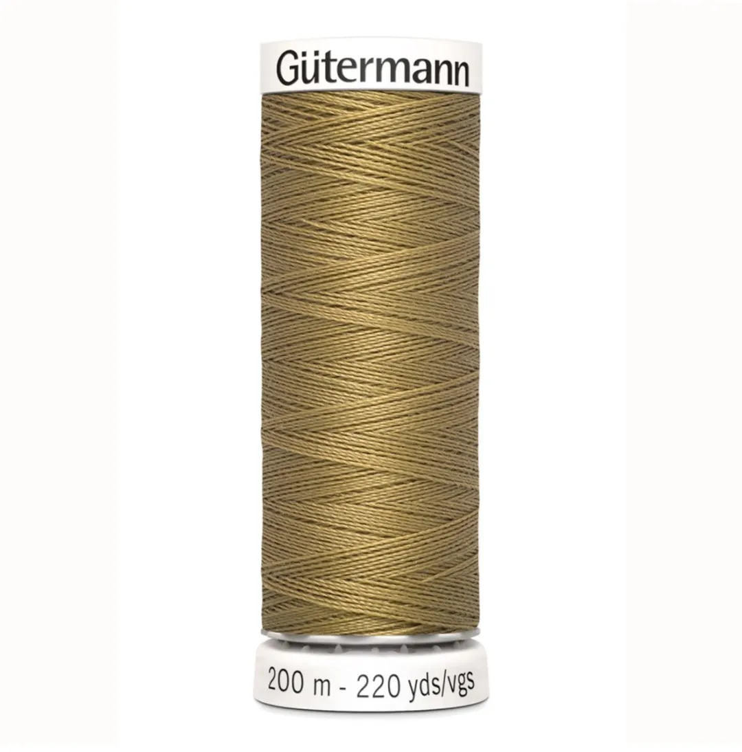 Gutermann Polyester Naaigaren 200m - Bruin