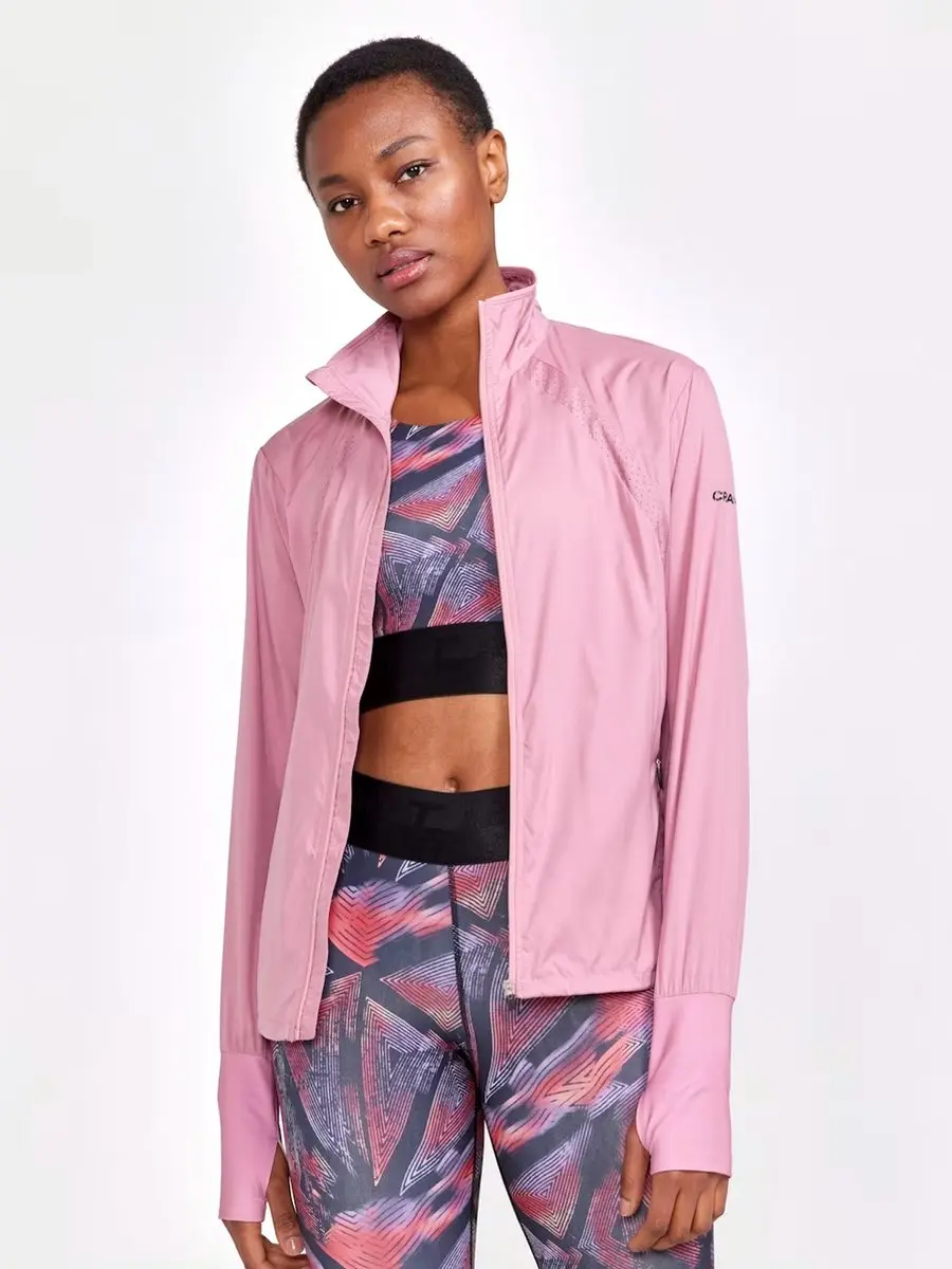Craft ADV Essence Dames Trainingsjack - Roze - L - afbeelding 3 van 4