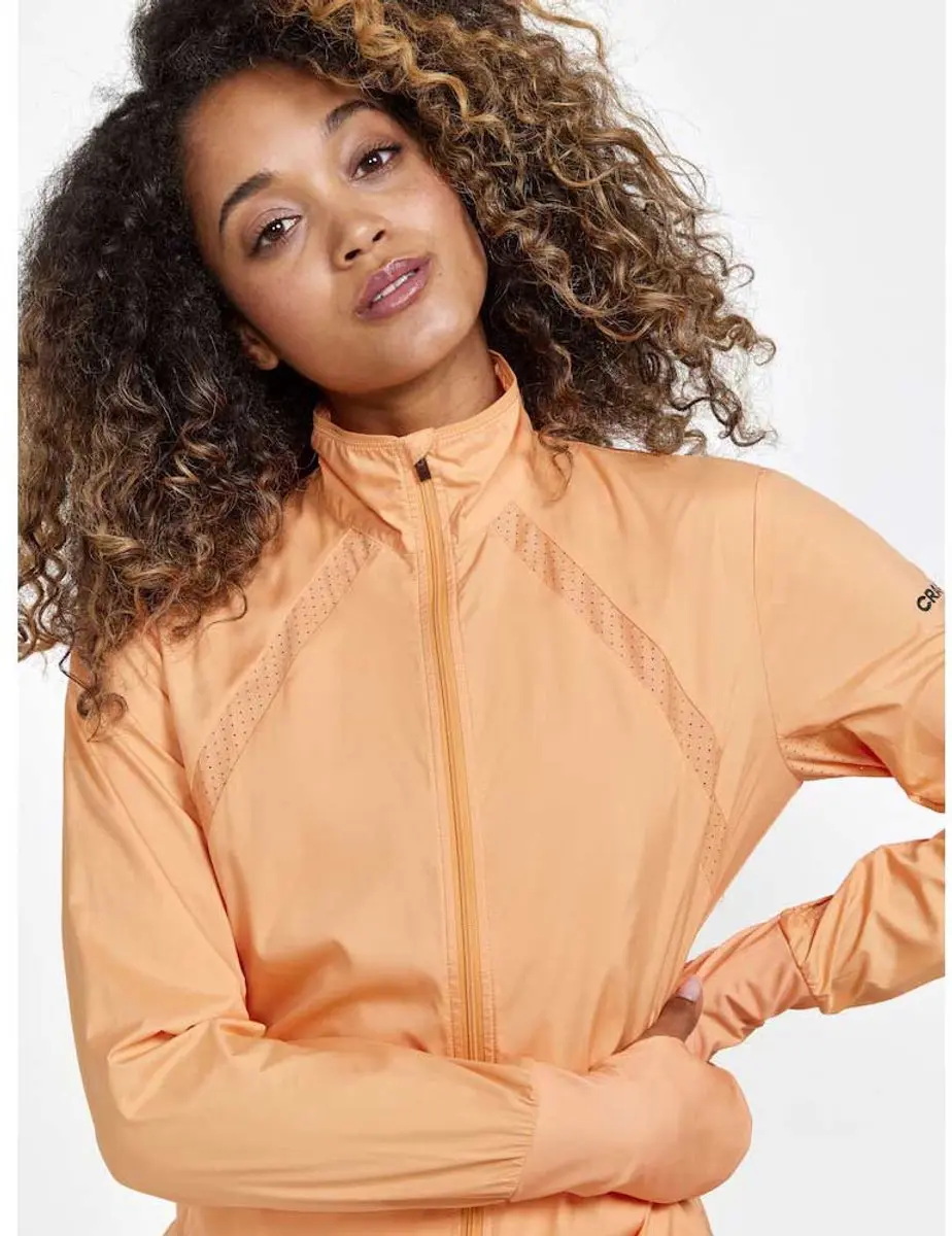 Craft ADV Essence Wind Dames Jas - Peach - afbeelding 5 van 6