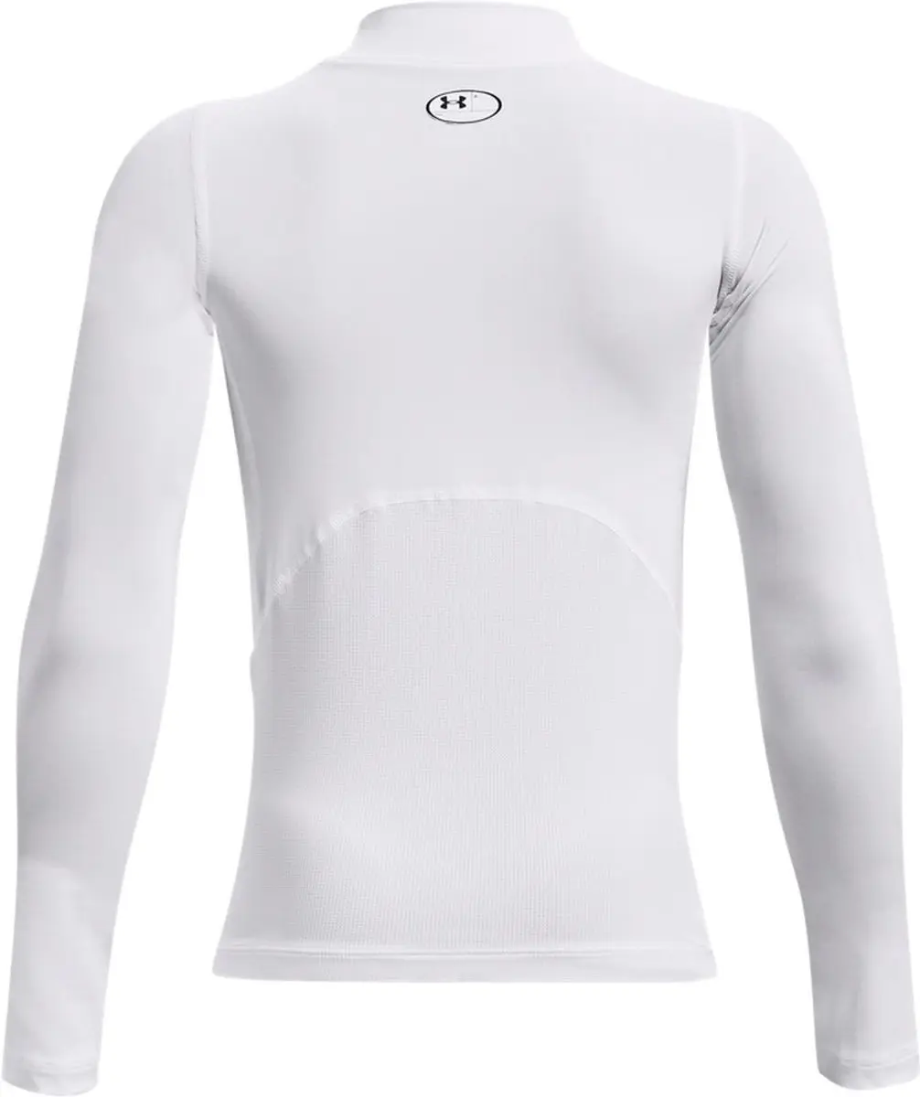 Under Armour HeatGear Shirt Lange Mouwen Jongens - Wit - L - afbeelding 2 van 2