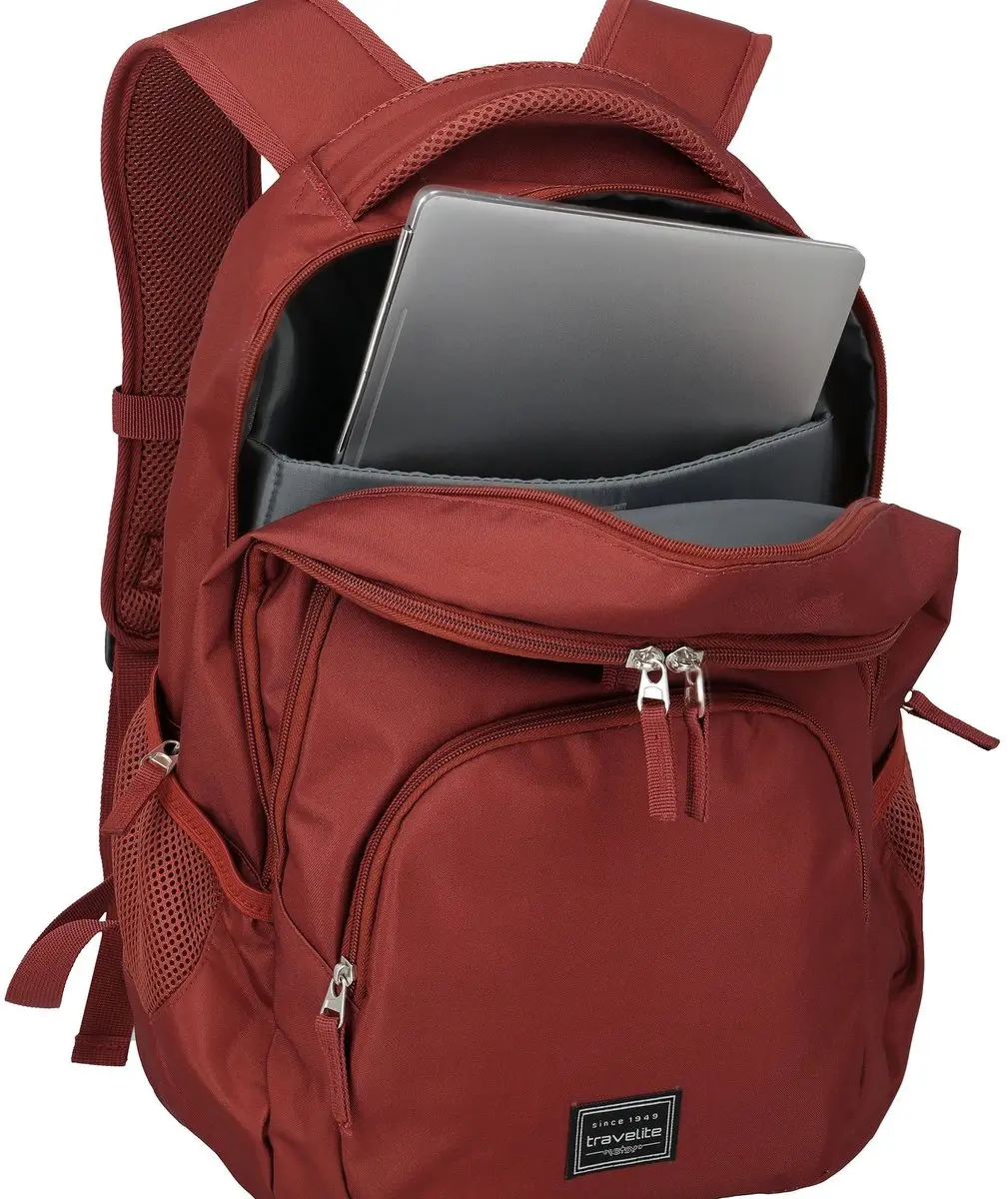 Travelite Basics Melange Laptoprugzak - 22L - Canyon - afbeelding 4 van 6
