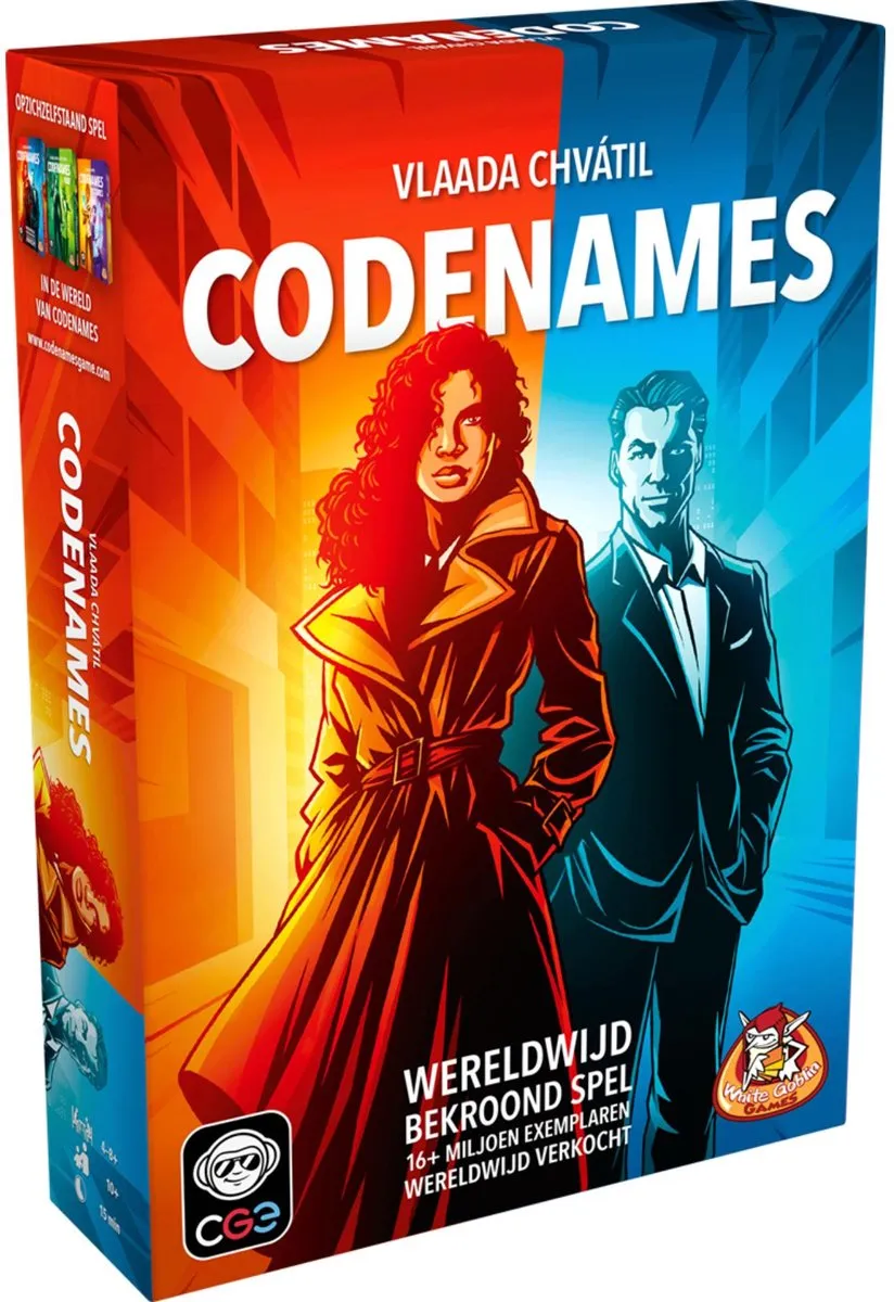 White Goblin Games Codenames Partyspel - 2-8 Spelers