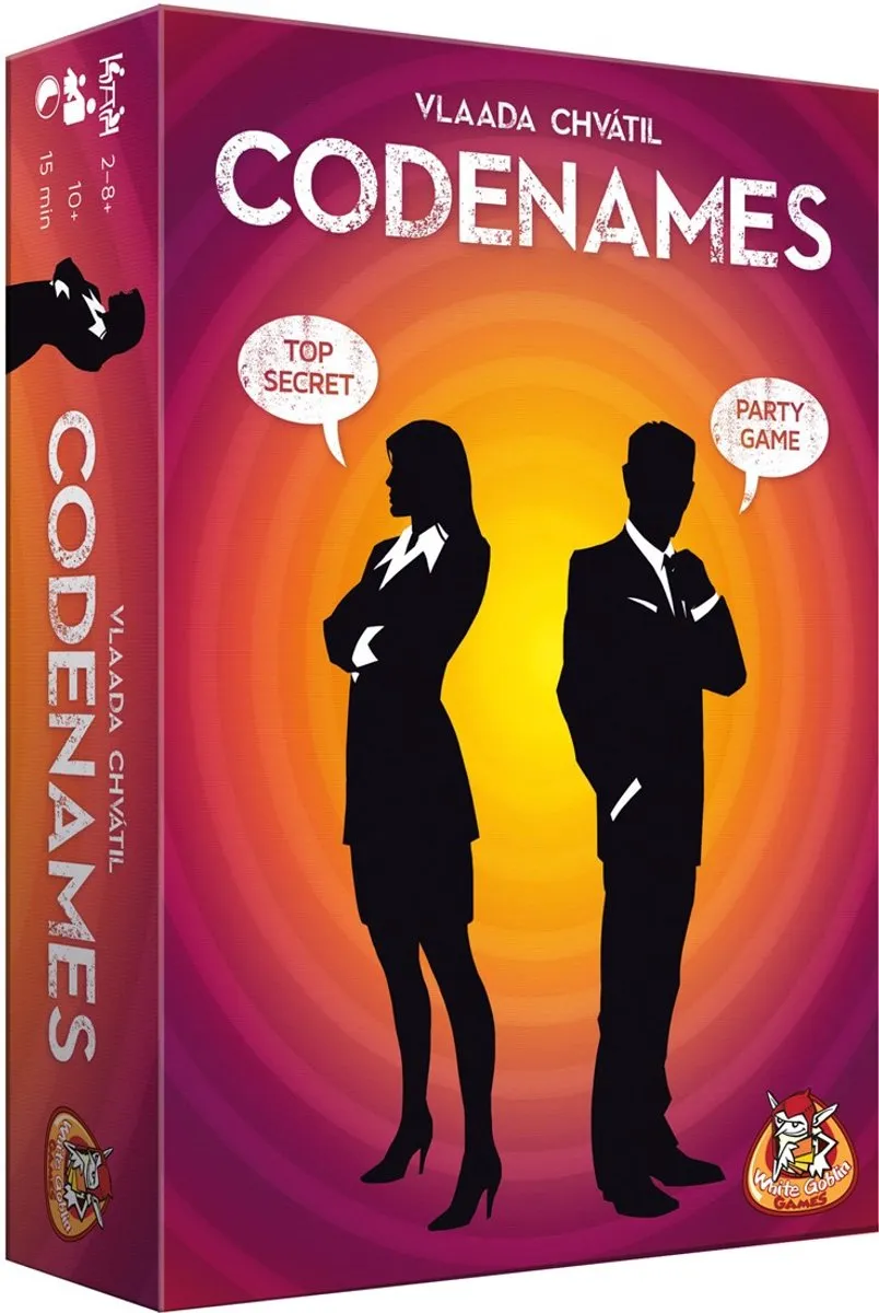 White Goblin Games Codenames Partyspel - 2-8 Spelers