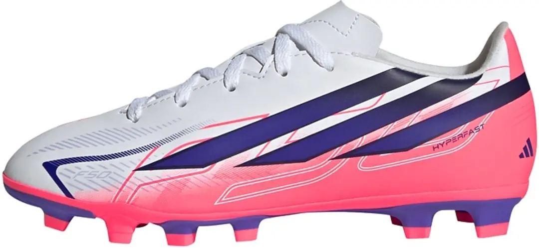 adidas F50 Hyperfast Club FG/MG Voetbalschoenen Kids - Wit - 32 - afbeelding 2 van 6