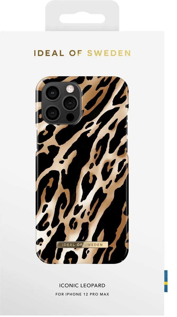 iDeal of Sweden Fashion Case iPhone 12 Pro Max Iconic Leopard