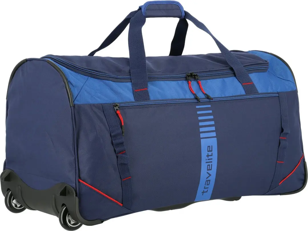 Travelite Basics Active Reistas met Wielen 86L - Marine Rood - afbeelding 5 van 6
