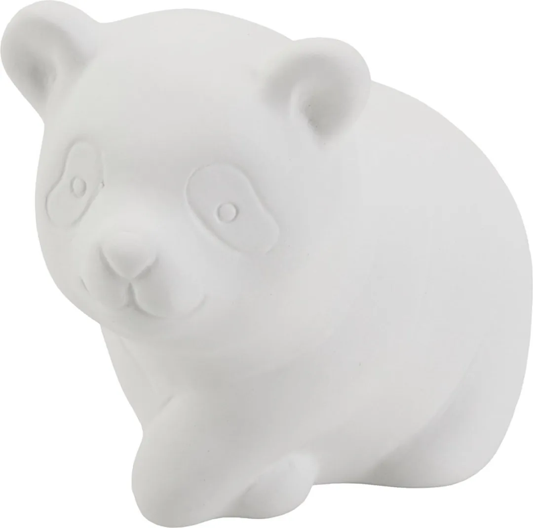 Creativ Company Keramieken Dierenspaarpot Panda - 6 Stuks