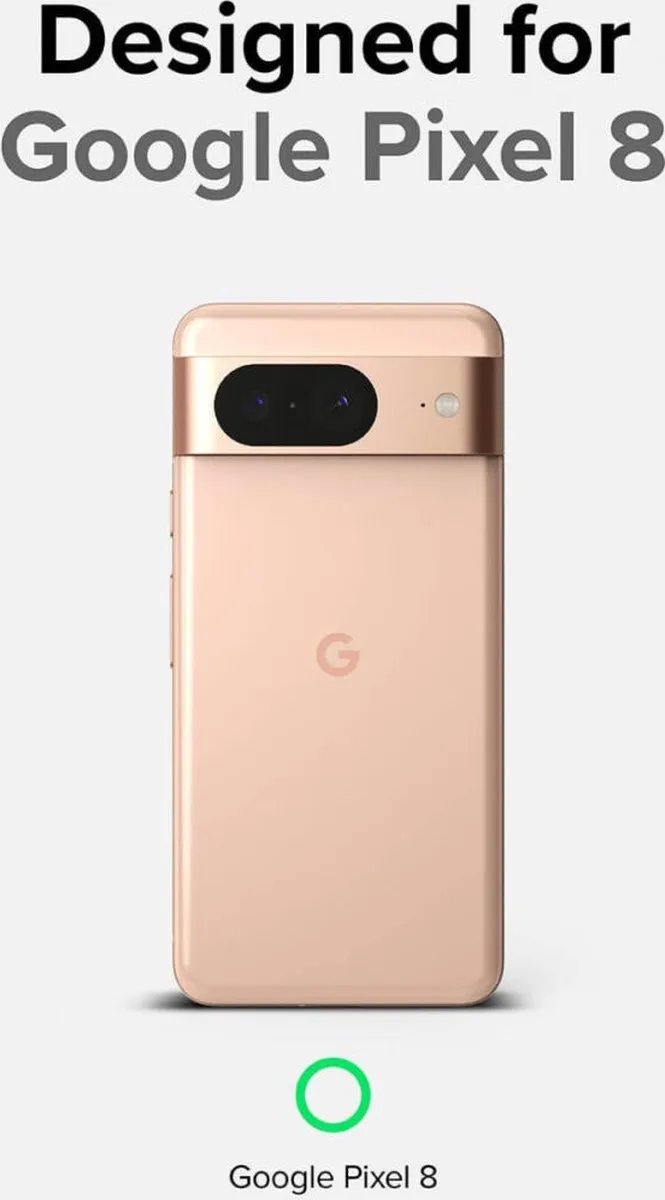 Ringke Onyx Google Pixel 8 Hoesje - Zwart