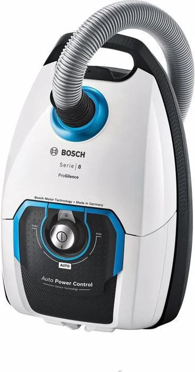 Bosch ProSilence BGL8SIL6 Stofzuiger met zak - Wit