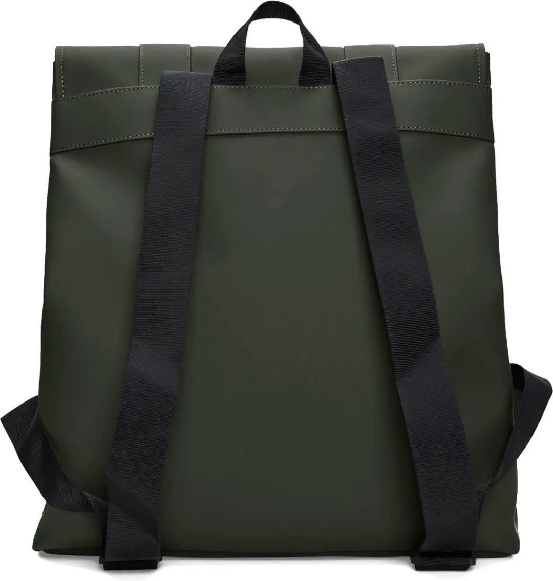 Rains MSN W3 Unisex Rugzak 23L - Groen - afbeelding 3 van 4