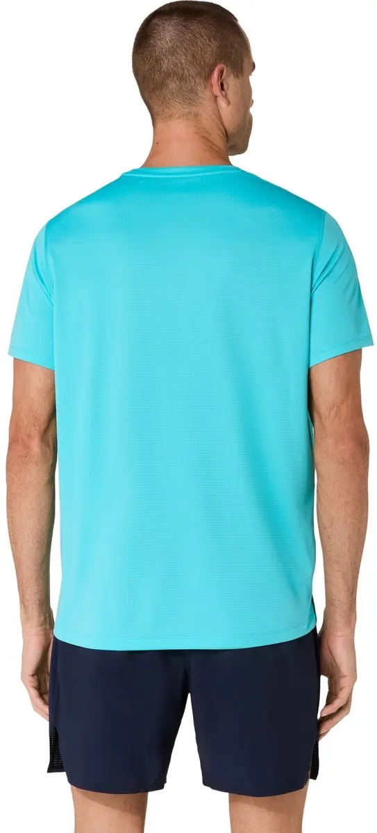 ASICS Core Korte Mouw Shirt - Turquoise - XL - afbeelding 5 van 6
