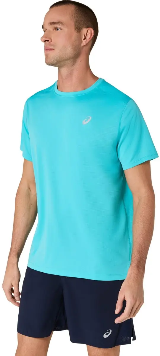 ASICS Core Korte Mouw Shirt - Turquoise - XL - afbeelding 4 van 6
