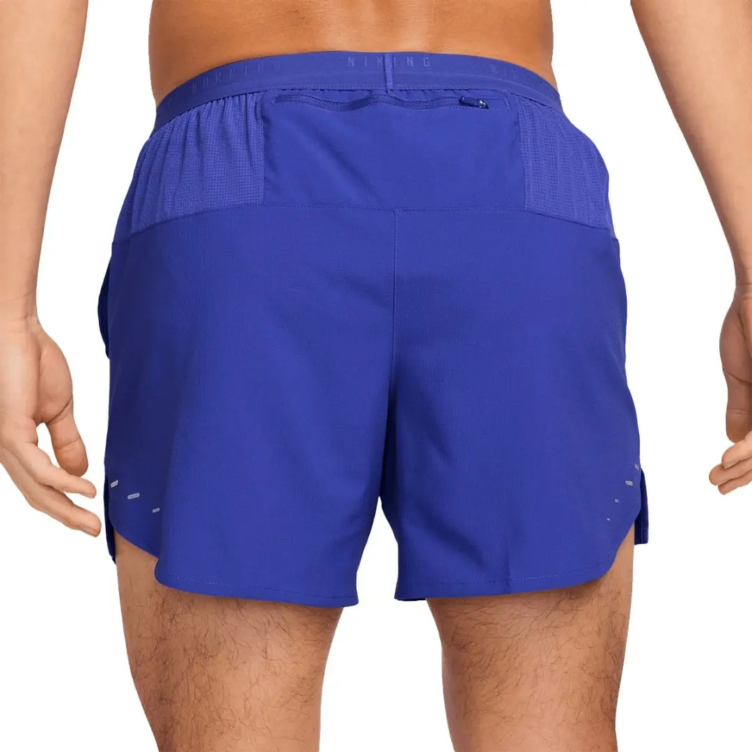 Nike Dri-Fit Stride Korte Broek 5in - Blauw - afbeelding 2 van 2