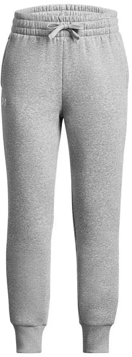 Under Armour Rival Fleece Joggingbroek - Grijs/Wit - afbeelding 5 van 5