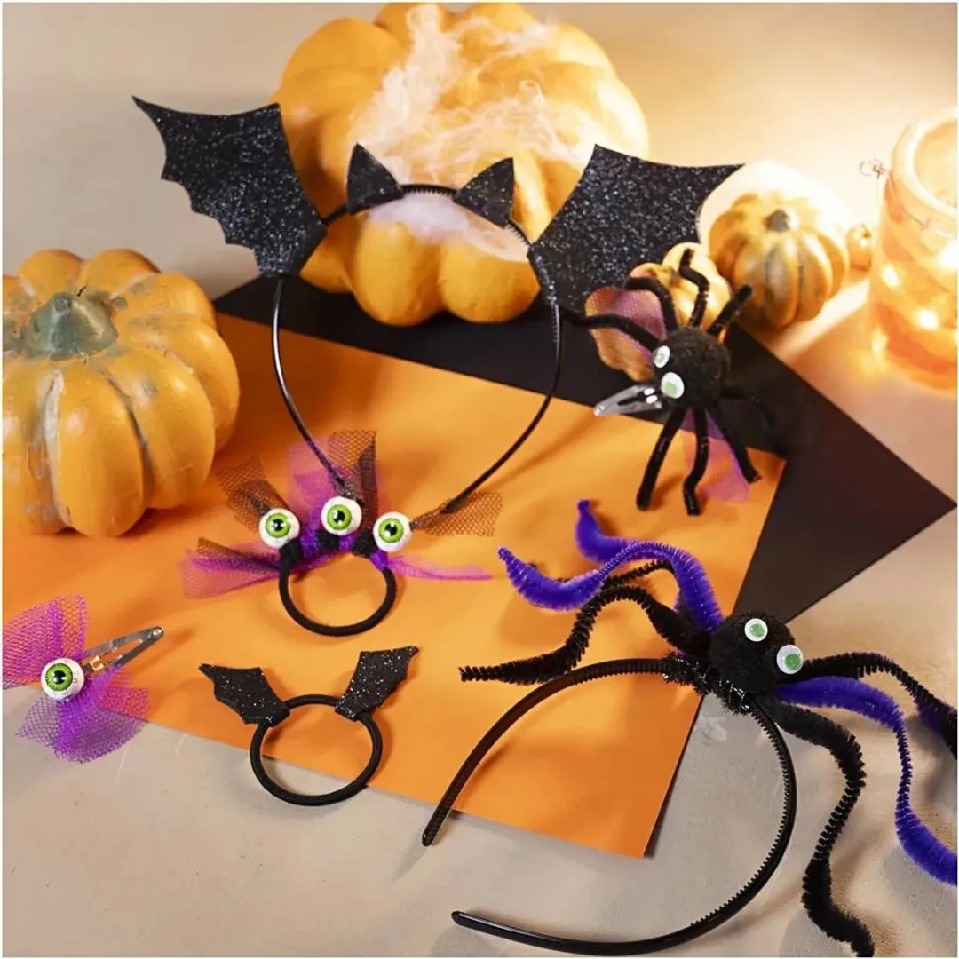 Creativ Company Mini Hobbyset Griezelkostuums - Zwart/Lila