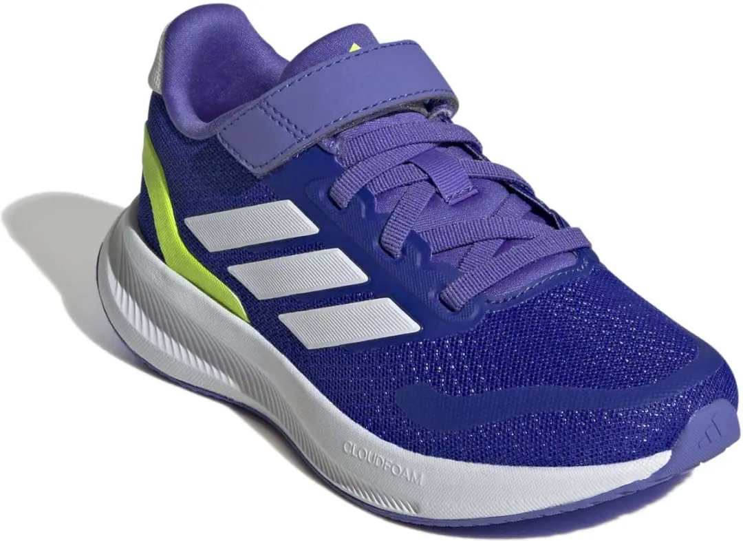 adidas Runfalcon 5 Kindertrainers - Blauw - Maat 28 - afbeelding 2 van 6