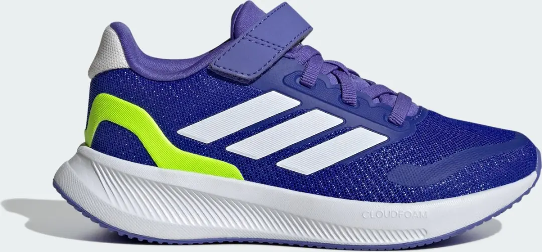 adidas Runfalcon 5 Kindertrainers - Blauw - Maat 28 - afbeelding 5 van 6