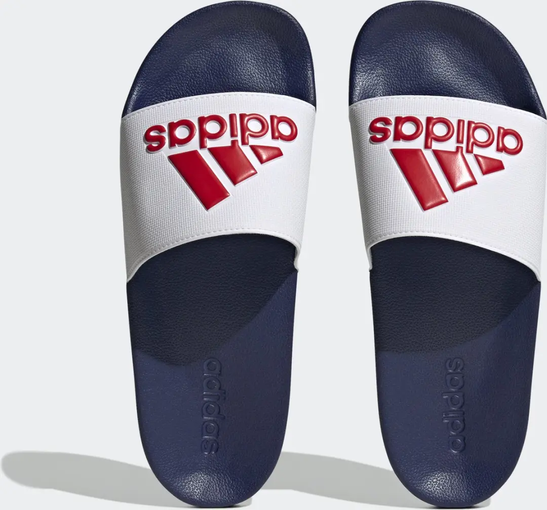 adidas adilette Shower Badslippers Dames - Wit - afbeelding 5 van 6
