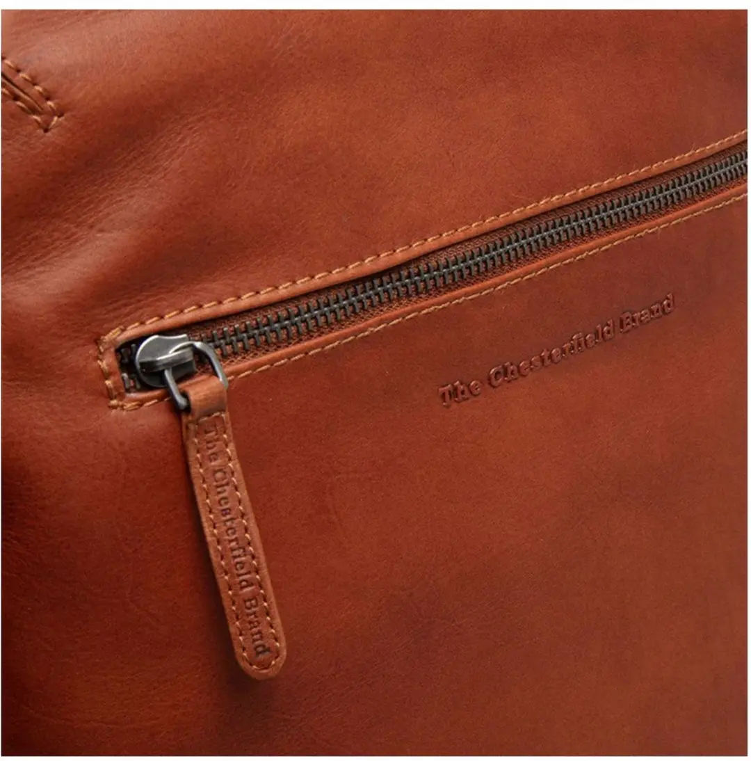 Chesterfield Filmore Laptoprugzak 15 inch - Cognac - afbeelding 6 van 6