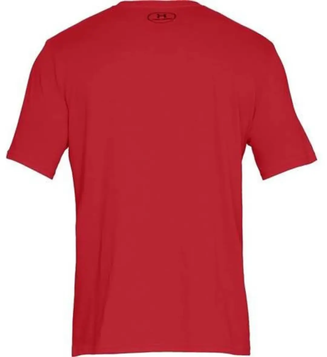 Under Armour Sportstyle Left Chest T-shirt - Rood/Zwart - afbeelding 2 van 6