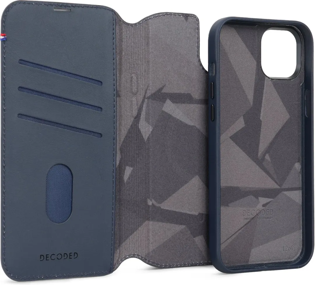 Decoded D24IPO15DW5NY iPhone 15 Hoesje - Magnetisch 2-in-1 - True Navy Blauw - afbeelding 6 van 6