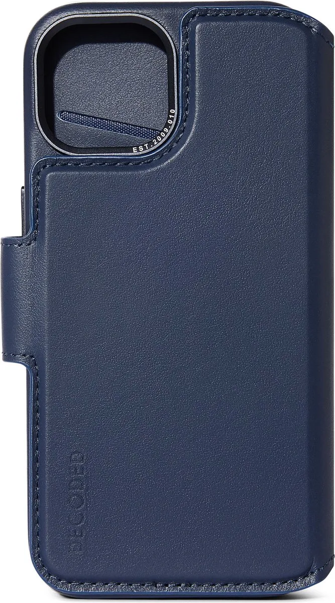 Decoded D24IPO15DW5NY iPhone 15 Hoesje - Magnetisch 2-in-1 - True Navy Blauw