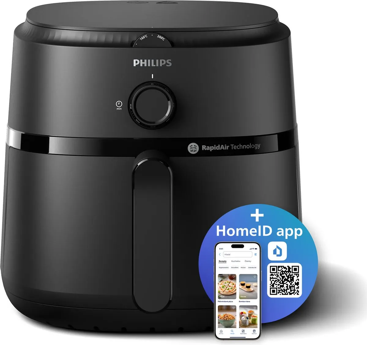 Philips 1000-serie NA130/00 Airfryer 1700W - Grijs