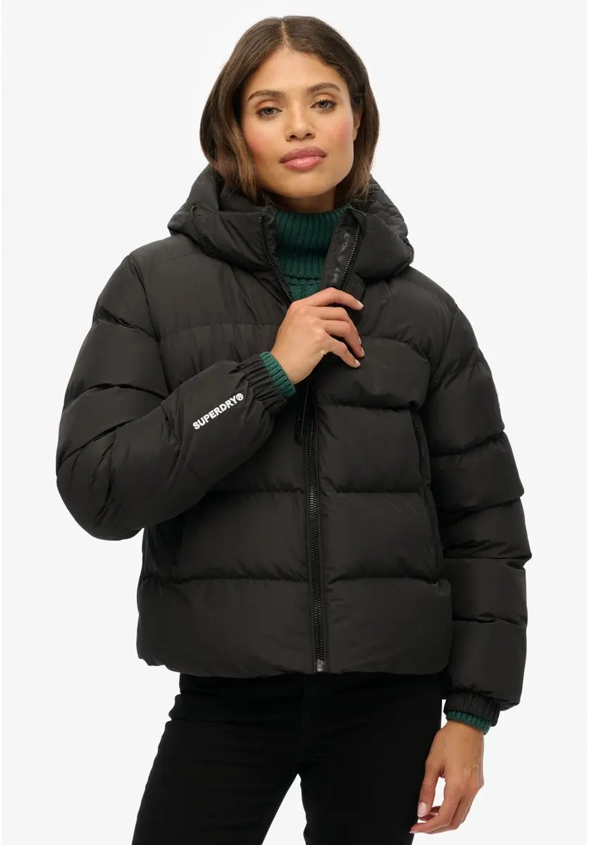 Superdry Hooded Sports Puffer Winterjas Dames