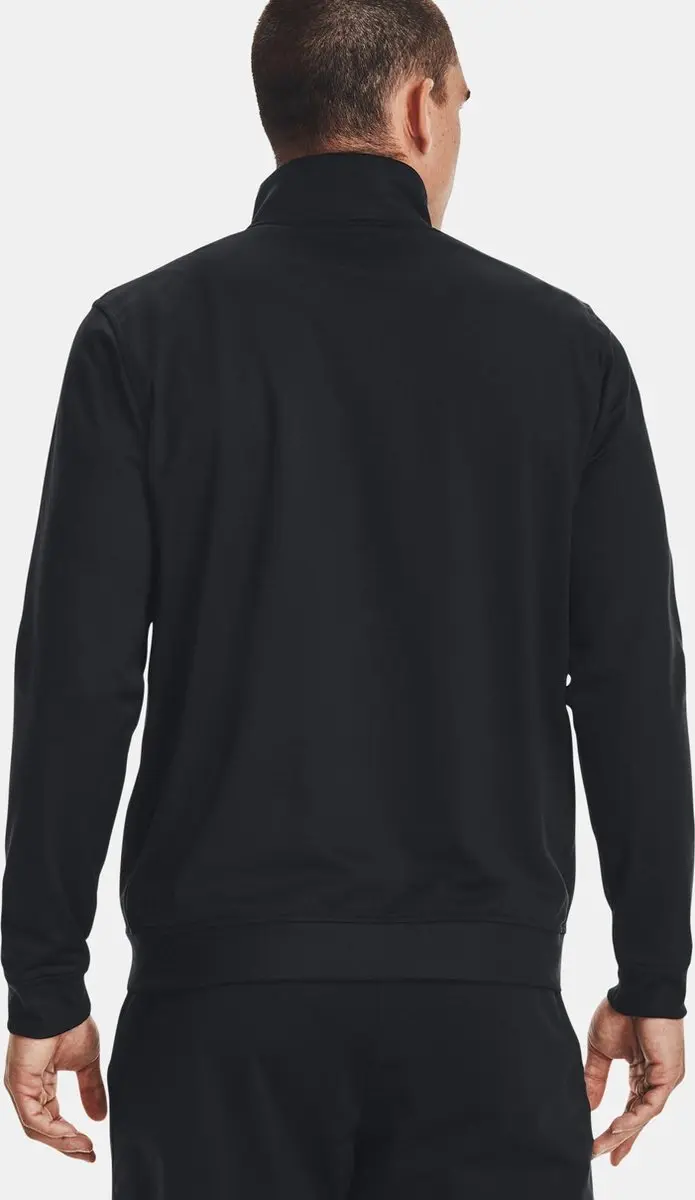 Under Armour Sportstyle Tricot Jacket Heren - Zwart - afbeelding 3 van 6