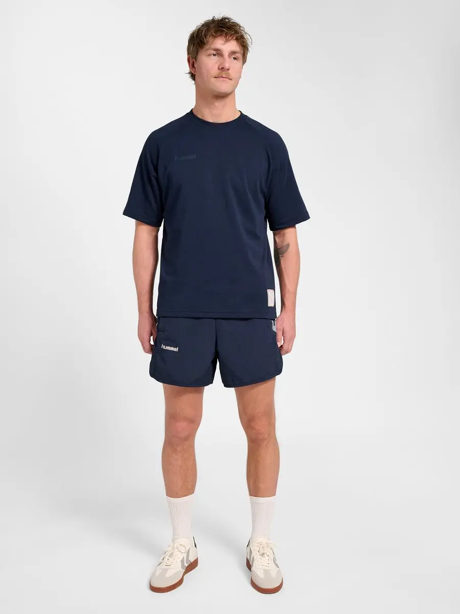 Hummel Hmlworld 26 Track Shorts - Navy - afbeelding 4 van 6