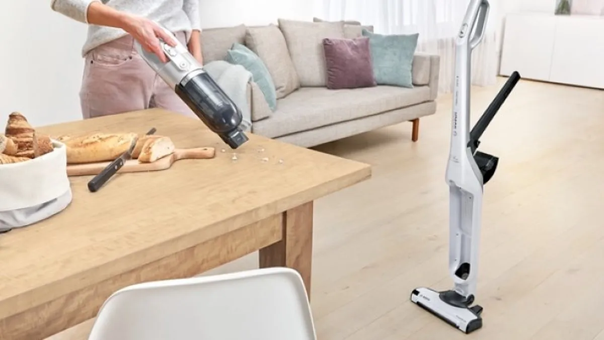 Bosch Flexxo BBH3ALL28 Steelstofzuiger - Wit