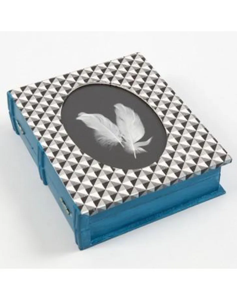 Creativ Company Houten Doos Boek 21,7x18cm - Blanco