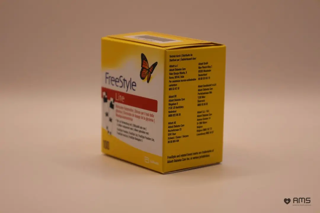 Abbott FreeStyle Lite Bloedglucoseteststrips 100 Stuks - afbeelding 6 van 6