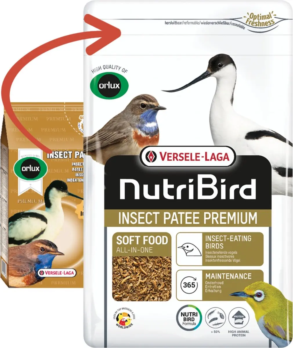 Versele-Laga Nutribird Insect Patee Premium 10kg - afbeelding 3 van 4