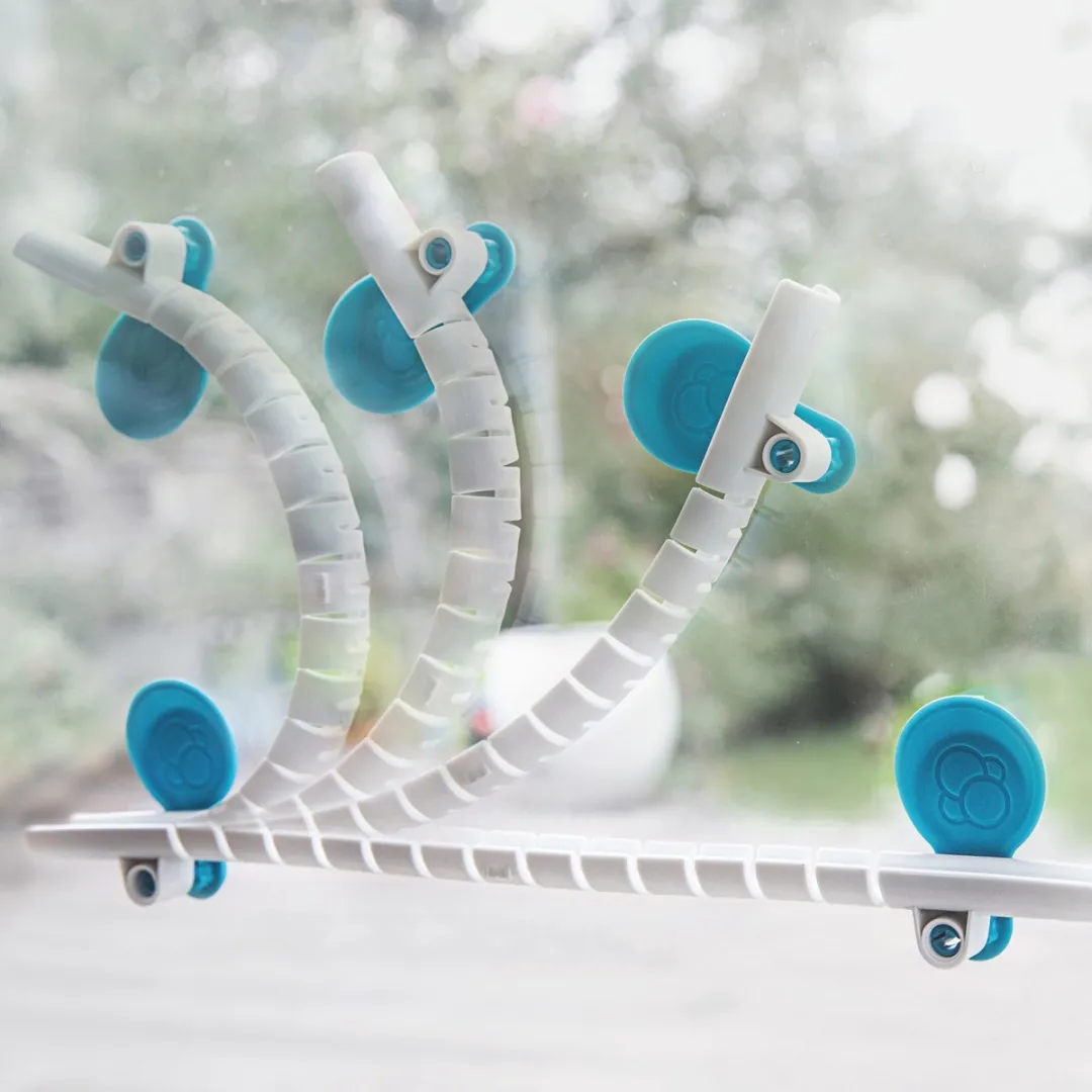 Kosmos Gecko Run Flexibele Kogelbaan - 97 Stuks - Blauw/Groen/Wit