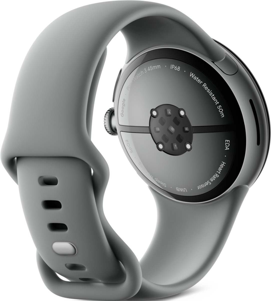 Google Pixel Watch 3 - Smartwatch - 45mm - Grijsgroen/Grijsgroen