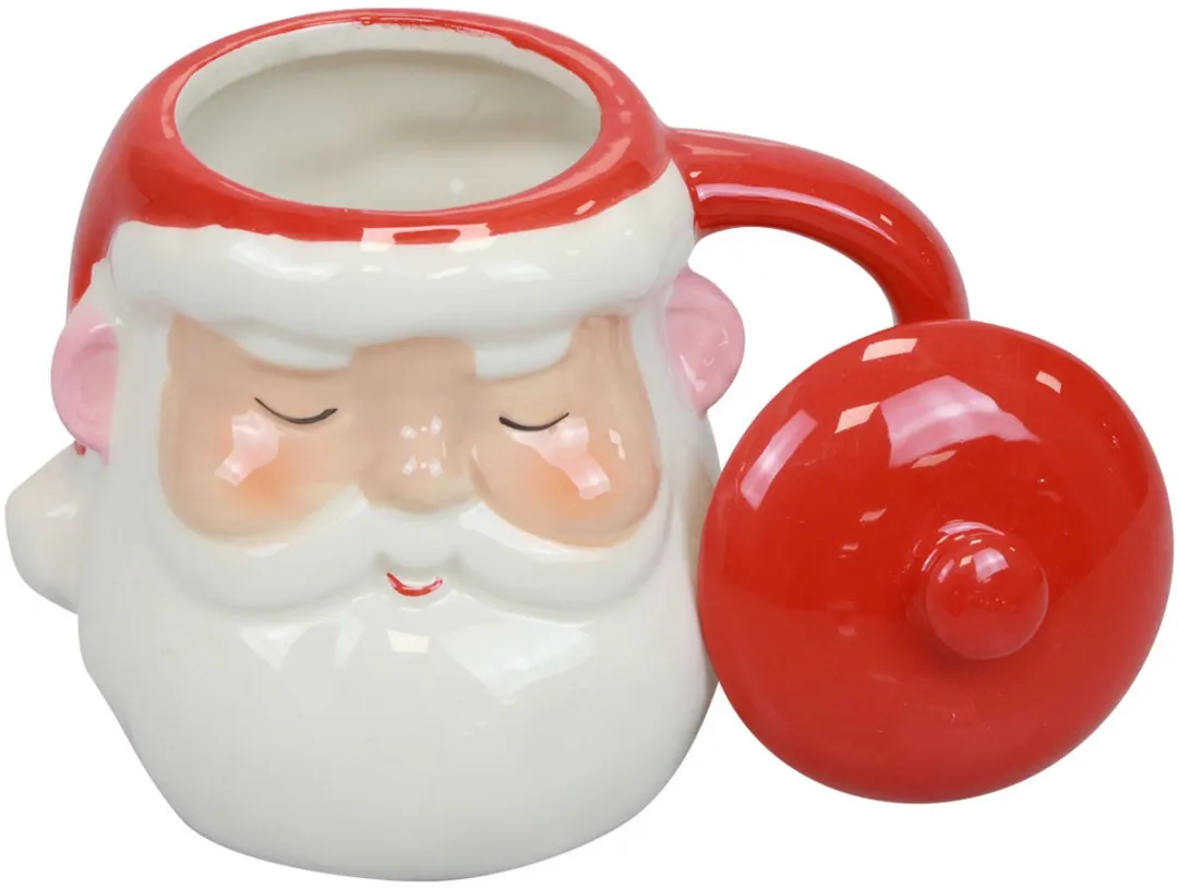 Kaemingk Kerstbeker Kerstman - Rood