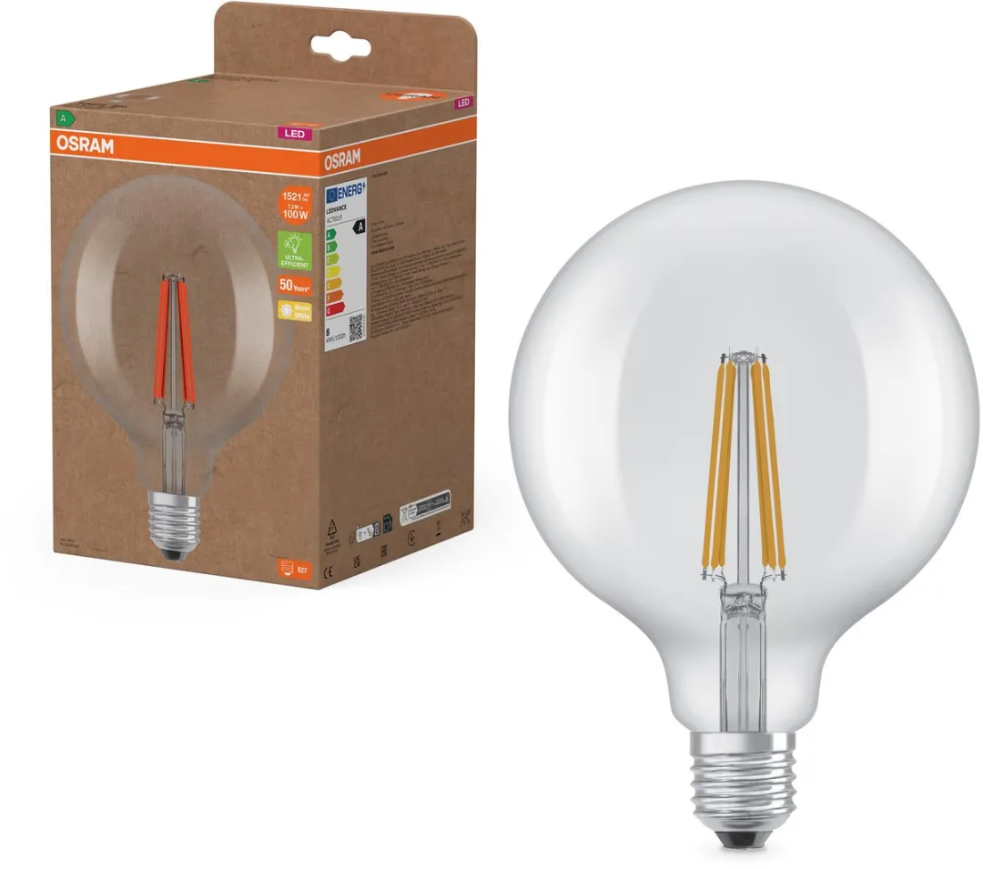 Osram Classic Mini Candle LED - 7.2W 2700K Warm Wit