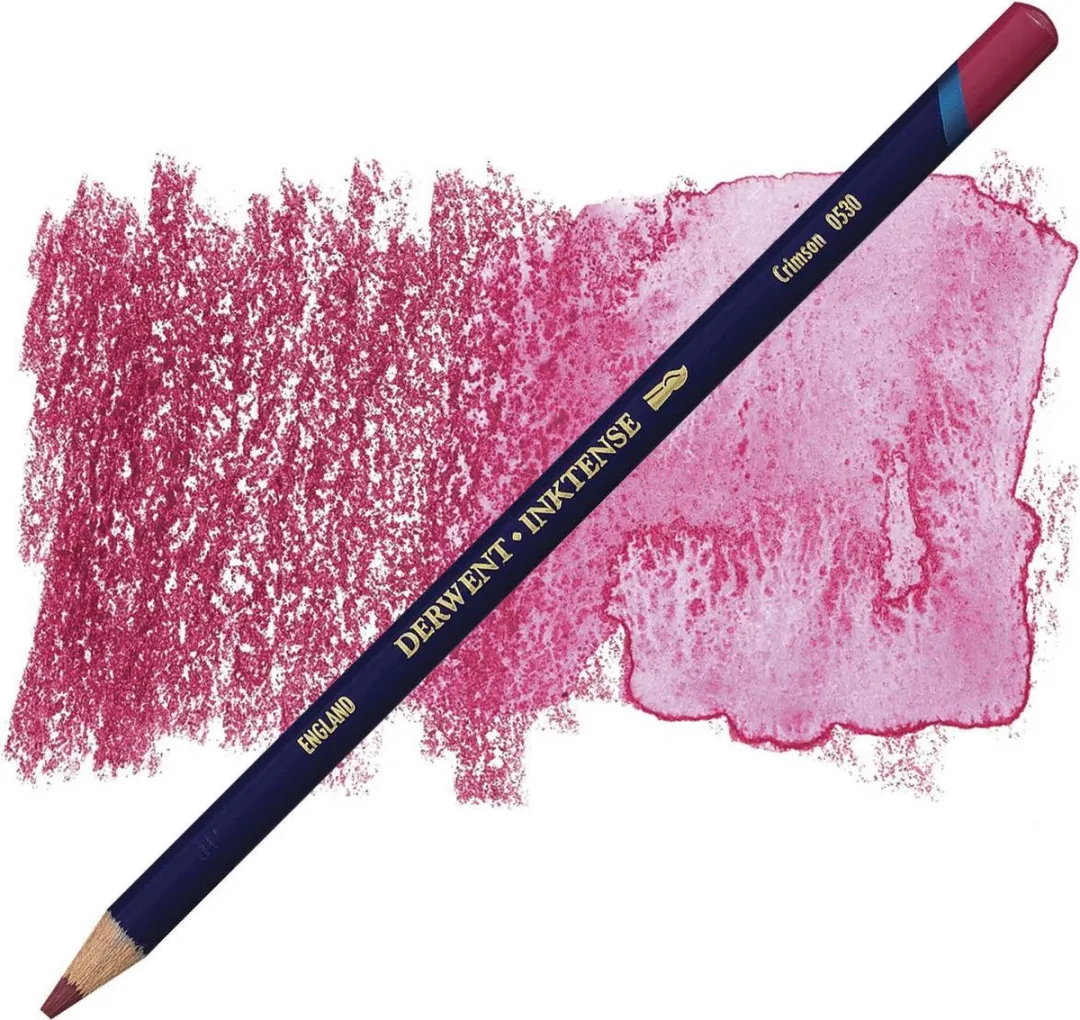 Derwent Inktense Potlood Crimson 0530