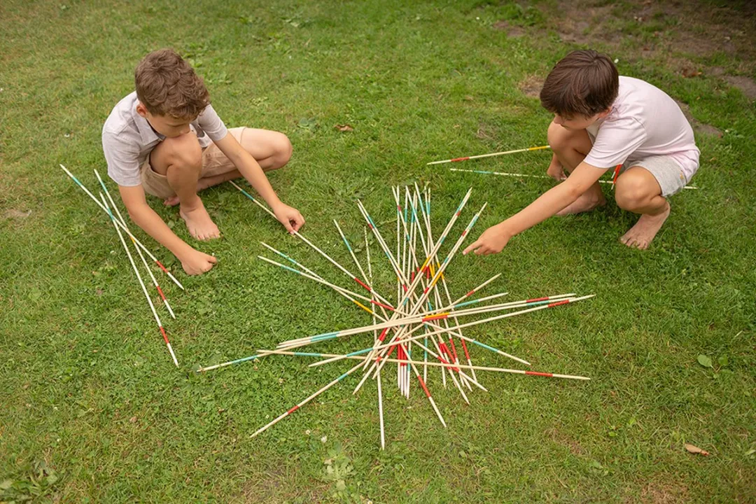 BS Toys Mikado GA014 Grote Stokken - 31 Stuks