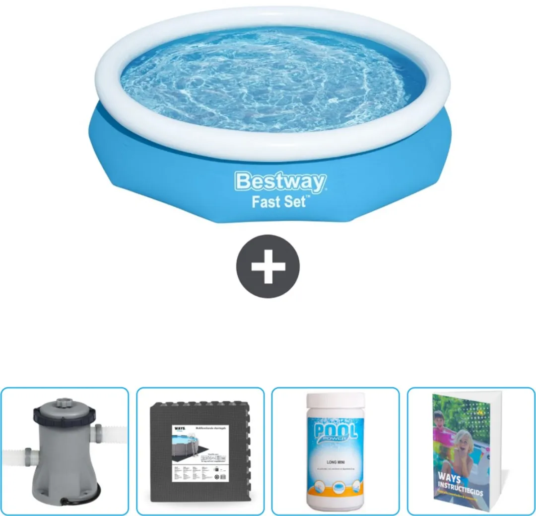 Bestway Fast Set Rond Zwembad 305x66cm