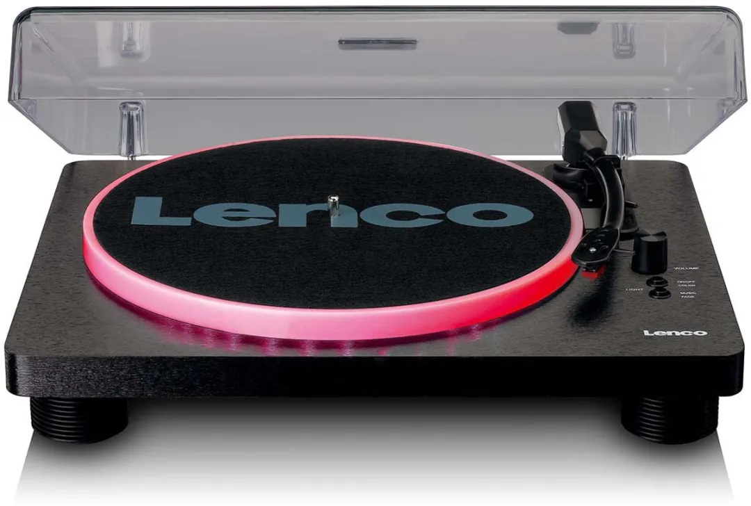 Lenco LS-50LEDBK Platenspeler - Zwart - afbeelding 6 van 6