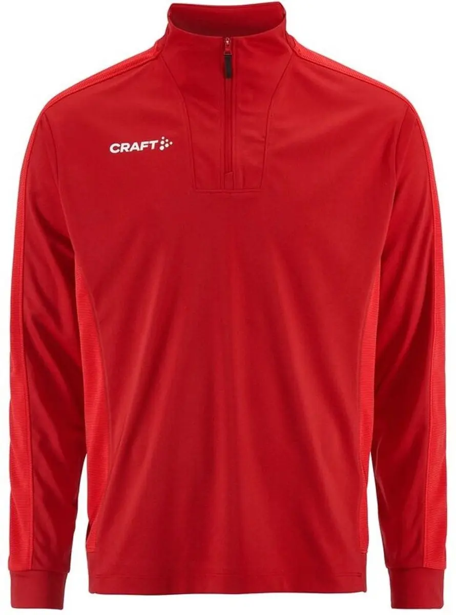 Craft Evolve 2.0 Half Zip Sweatshirt - Raw/Contrast Yellow - afbeelding 5 van 6