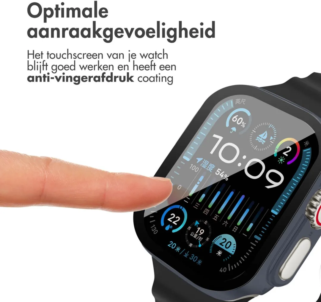 Imoshion Screen Protector Apple Watch Ultra 49mm - Donkerblauw