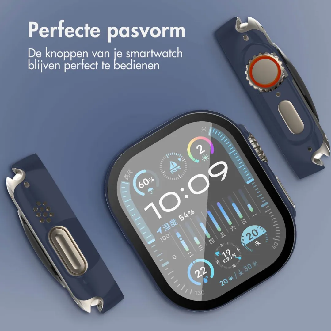 Imoshion Screen Protector Apple Watch Ultra 49mm - Donkerblauw