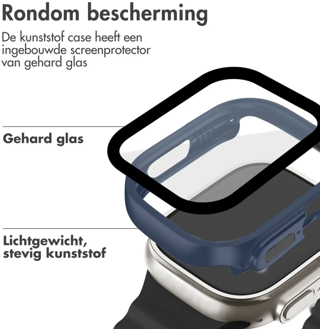 Imoshion Screen Protector Apple Watch Ultra 49mm - Donkerblauw