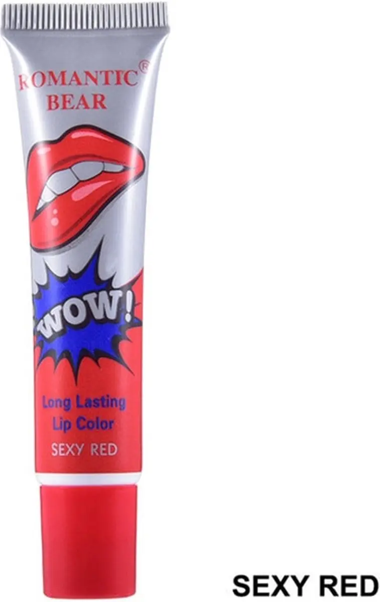 New Romantic Bear Peel Off Liquid Lipstick Waterproof