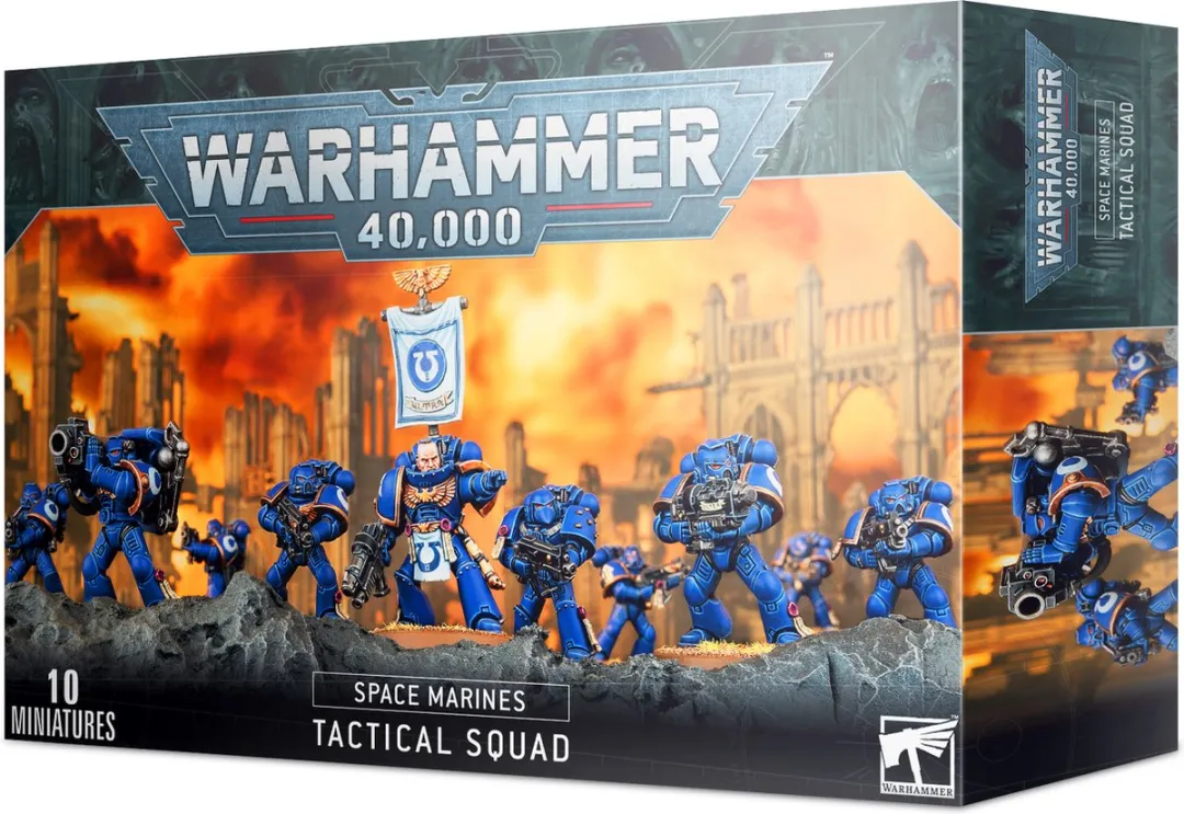 Games Workshop Warhammer 40,000 Space Marine Tactical Squad 179-delig