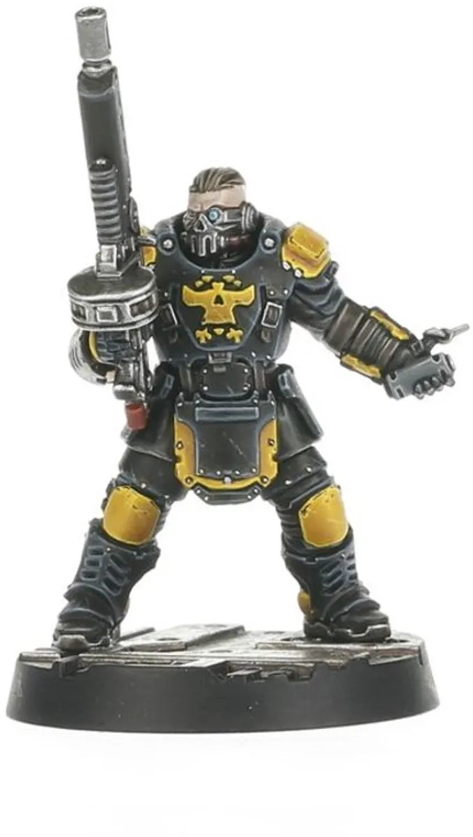 Games Workshop Necromunda Palanite Enforcer Captains & Sergeants 158-delig